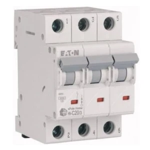 Eaton Nadprúdový istič C 20A 3P 6kA