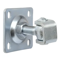 Nastaviteľný záves so štítom M16 80x80x3 mm, oko pozinkované
