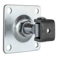 Nastaviteľný záves so štítkom M20 100x100x4 mm pre brány a branky