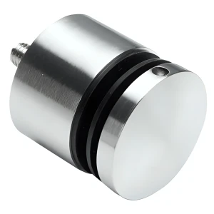 Bodový držiak skla fi 50/30/M10x70 sklo 8-17,52 mm AISI 304 plochý systém satén