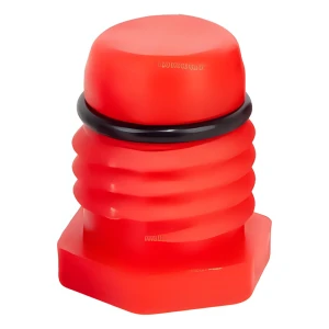 Zátka na skúšky tesnosti pre rúry 20 mm červená
