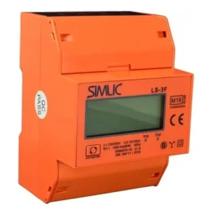 Simtec Elektrický merač energie 3-fázový 100A