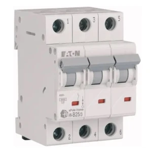 Eaton Nadprúdový Istič B 25A 3P 6kA