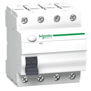 Schneider Electric Zvyškový prúdový istič 4P 25A 30mA AC typ