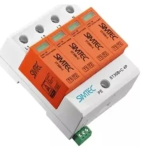 Simtec Zvodič prepätia Typ 1+2 (Trieda B+C) 4P 30kA 1,5kV