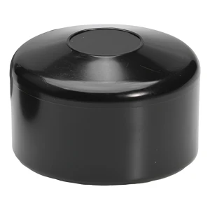 Krytka na plotový stĺpik Ø 76 mm, čierna