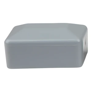 Krytka na plotový stĺpik 18×30 mm, sivá