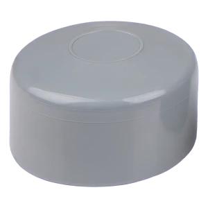 Krytka na plotový stĺpik Ø 42 mm, sivá
