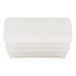 Záslepka do jaklu obdĺžniková 20×30 mm, bezfarebná