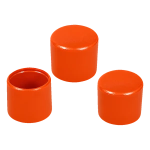 Krytka na rúrku okrúhlu Ø 25 mm, oranžová