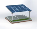 Prístrešok pre auto Fotovoltaická búda pre 2 vozidlá L 5,7m x 5,2m Solárne parkovisko GPV-101-14 (3)