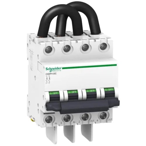 Nadprúdový istič PV DC B 16A 2P 800V C60PV-DC A9N61651 GPV-401-10