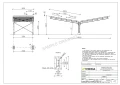Prístrešok pre auto Fotovoltaická búda pre 2 vozidlá T 11,4m x 3,3m Solárne parkovisko GPV-101-08 (4)