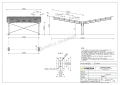 Prístrešok pre auto Fotovoltaická búda pre 4 vozidlá T 11,4m x 5,2m Solárne parkovisko GPV-101-13 (4)