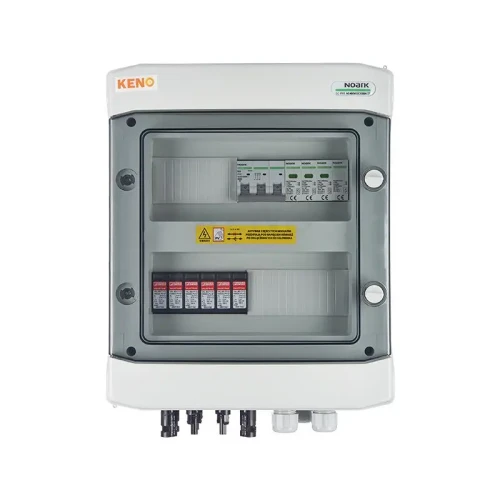 Spojovacia skrinka so zvodičom prepätia DC + AC, 1000V typ 1+2, 2 x PV reťazec, 2 x MPPT // ogr. AC typ 1+2, 20A 3-F typ SH-214 DCAC GPV-409-03