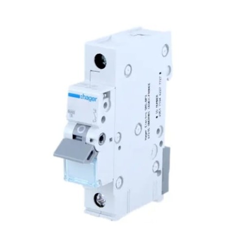 Nadprúdový istič B 16A 1P 6kA MBN116E HAGER GPV-401-26