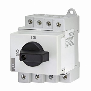 Odpínač ETI PV - DC - 4-pólový 32A 1000V DC IP40