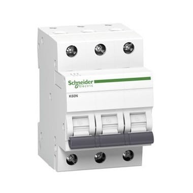 Schneider Electric Nadprúdový istič B 16A 3P 6kA K60N-B16-3 Acti9 GPV-401-74