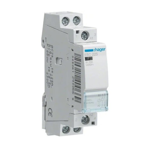 Hager Modulárny stýkač 230V AC 2NO 25A GPV-401-81