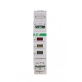 F&F Filipowski Svetelná kontrolka 3×230V+N 3xLED zelená GPV-401-121 (3)