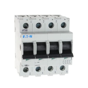 Eaton Izolačný odpínač 3-Fázový 4P 100A 240V