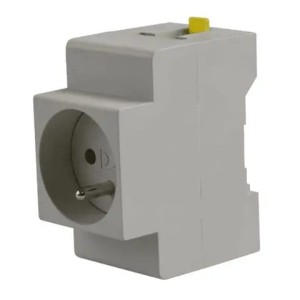 Pawbol Zásuvka s uzemnením na DIN lištu TH M.06-16A/250V