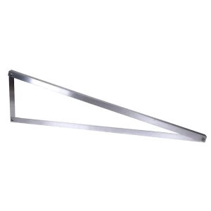 Montážny trojuholník 15° vertikálny 1400x1352x374 mm hliník