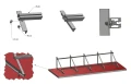 Montážny trojuholník 1400x1352x374 - 15 Vertikálne PV-09-01 (4)