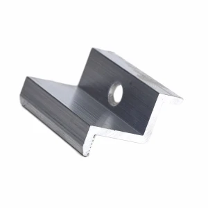 Koncová svorka - Otvor M8 - Hliník 6060 - H30