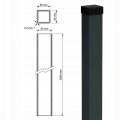Plotový stĺpik 80x80x2 mm, dĺžka 2,4 m, antracitovo sivý GPV-700-73 (3)
