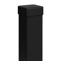 Plotový stĺpik 80x80x2 mm, dĺžka 2,4 m, čierny GPV-700-74 (1)