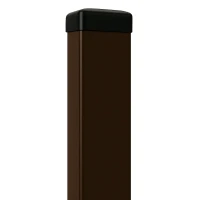 Stĺpik oplotenia 60x40x1,2 mm, dĺžka 2,4 m, hnedý