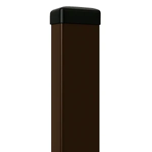 Stĺpik oplotenia 60x40x1,2 mm, dĺžka 2,4 m, hnedý