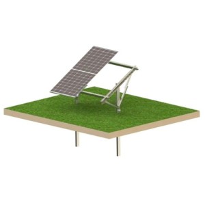 Solárny KIT T1V Ultra Strong – pozemná konštrukcia PV na 2 panely