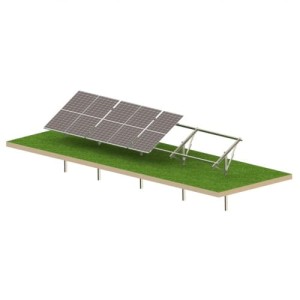 Solar KIT T1V Ultra Strong – pozemná PV konštrukcia na 8 panelov