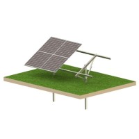 Solárny KIT T1V Light – pozemná konštrukcia PV na 4 panely
