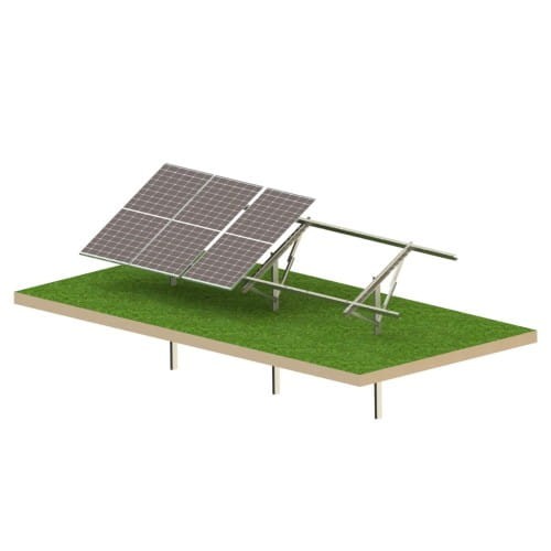 Solárny KIT T1V Light pozemná konštrukcia PV pre 6 panelov GPV-T1V-L6 (1)