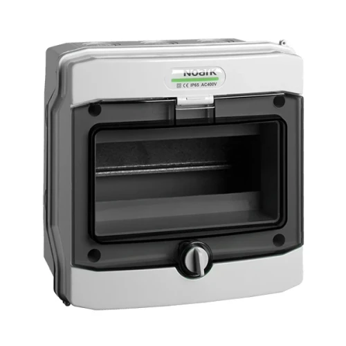 Plastové inštalačné puzdro, povrchová montáž, IP65, 1 Rad, 8 Moduly PV-200-101493