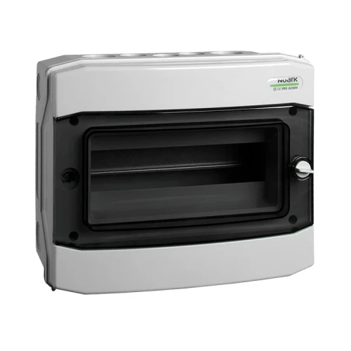 Plastové inštalačné puzdro, povrchová montáž, IP65, 1 Rad, 12 Moduly PV-200-101494