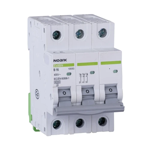 Istič obvodu 6 kA, ch-ka B, 16 A, 3-pólový PV-200-100053