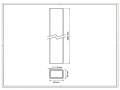 Stĺpik oplotenia 60x40x1,2 mm, dĺžka 2,0 mb, zelený RAL 6005 000-195 (3)