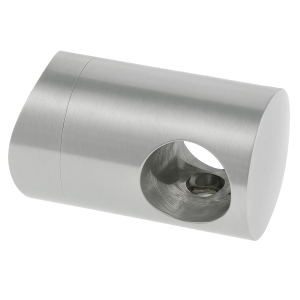 Priechodný držiak pre tyč/rúru fi 12 mm. systém pre rúru 42,4 mm, AISI 304 satén