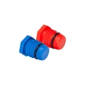 Zátka na skúšky tesnosti pre rúry 20 mm červená 000-099 (2)