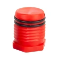 Zátka na skúšky tesnosti pre rúry 32 mm červená. 000-103 (1)
