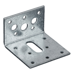 Montážny uholník s nastavením KR 2 60x40x60x2.5 mm pozinkovaný