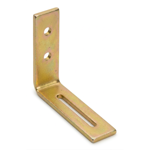 Uholník s nastavením KR 1 75x65x20x3,0 pozink galvanický zlatý 000-345 (1)