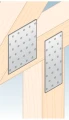 Perforovaná doska tesársky spoj PP 9 80x200x2,0 000-366 (5)