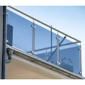 Držiak skla 50x40x26 mm s pinom, sklo 6-10,76 mm, AISI 304, systém 42,4, lesk 000-264 (4)