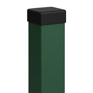 Stĺpik oplotenia 80x80x2 mm, dĺžka 2,4 mb, zelený RAL 6005