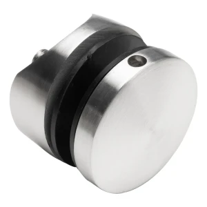 Bodový držiak na sklo 8-17,52mm fi 50/8/M10x50 AISI304 satén
